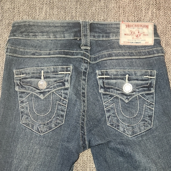 True Religion Blue Denim Jeans - Picture 5 of 8